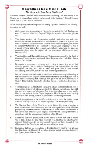 Confirmation Certificate