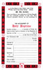 20_______ Traditional Baptism two sided Certificate    $12.00 per dozen